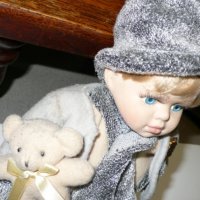 Стара музикална кукла, снимка 4 - Кукли - 35418440