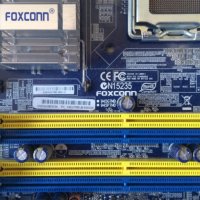 дъно Foxconn N15235 Motherboard, с процесор и 2 броя RAM 512 МВ, снимка 7 - Дънни платки - 29909800