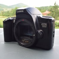 Фотоапарат Canon EOS 500 , снимка 2 - Фотоапарати - 33736203