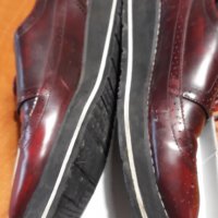 обувки бордо с цветни вързалки 40 н., снимка 3 - Дамски ежедневни обувки - 38864222