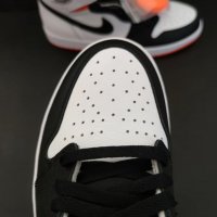 Nike Air Jordan 1 High Electro Orange Размер 42 Номер Нови Оригинални Обувки Кецове Мъжки Дамски Бял, снимка 9 - Кецове - 38584748