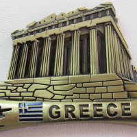 Метален магнит от Атина, Гърция-серия-4, снимка 2 - Други ценни предмети - 37840381