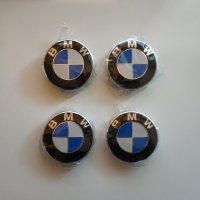 Капачки за джанти за BMW Серия 1/3/5/7/Z3 Е39/Е46/Е60/E65/E90 Сини/Бели/Черни/Алпина, 56, 60 и 68мм, снимка 10 - Аксесоари и консумативи - 28136956