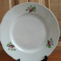 Стар български порцелан чинии , снимка 3 - Антикварни и старинни предмети - 39815508