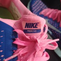Nike Free Run 3.0 V4 Deep Royal Blue Pink, снимка 5 - Маратонки - 31088920