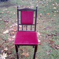 Страхотен дървен стол , снимка 1 - Антикварни и старинни предмети - 38762074