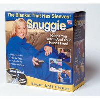 Одеяло с ръкави Snuggie, снимка 2 - Олекотени завивки и одеяла - 30062923