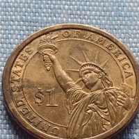 Монета 1 долар САЩ Джон Адамс вторият президент на САЩ 29607, снимка 3 - Нумизматика и бонистика - 42819414