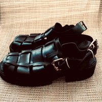 Модерни груби сандали естествена кожа, снимка 2 - Сандали - 40633794