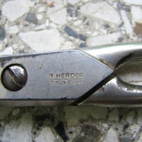 Немска ножица SOLINGEN, снимка 3 - Антикварни и старинни предмети - 30383877