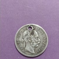 Рядка монета - 10 кройцера 1872 година Франц - Йозеф АВСТРИЯ сребро - 15062, снимка 2 - Нумизматика и бонистика - 31161545