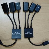 Android USB Hub, снимка 3 - USB кабели - 30699156