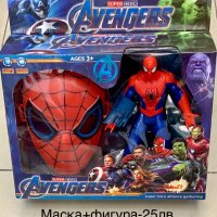 Маски и фигури Непобедимите/Avengers/Спайдърмен/Хълк/Железният човек, снимка 8 - Кукли - 36754983