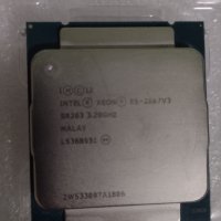 2бр. 8 ядрен(16 нишков) Intel Xeon-E5 2667 V3 SR203 3,2-3,6 Ghz, снимка 4 - Процесори - 38936781