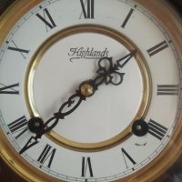 Стар стенен Механичен часовник Highlands , Английски, снимка 12 - Други ценни предмети - 42323789