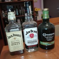 JACK DANIELS JIM BEAM CONNEMARA 3 ПРАЗНИ ШИШЕТА 0103231619, снимка 9 - Колекции - 39851442