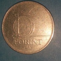 10 forint 1993 г. Ungaria, снимка 1 - Нумизматика и бонистика - 42597463