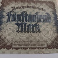 Райх банкнота - Германия - 5000 марки / 1922 година - 17973, снимка 8 - Нумизматика и бонистика - 31031268