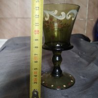 пет стъклени чаши арт деко-комплект, снимка 3 - Сервизи - 38916915