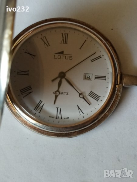оригинален джобен часовник lotus, снимка 1