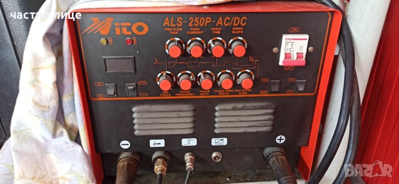 Аргонов апарат Vito -250P-AC/DC, снимка 1
