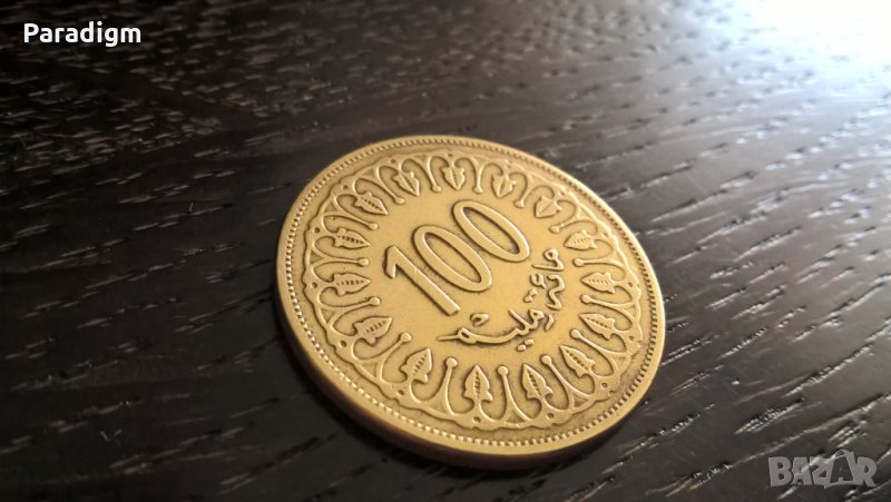 Mонета - Тунис - 100 милима | 2008г., снимка 1