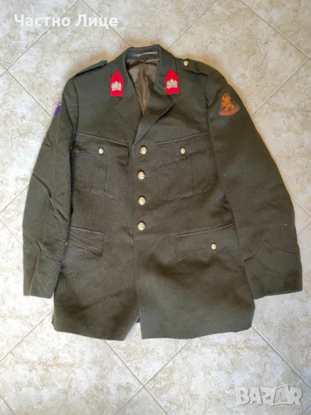 Нидерландска Холандска Военна Генералска Куртка, снимка 1