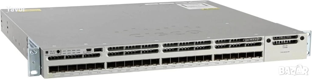 Cisco Catalyst 3850 24 port + network module, снимка 1