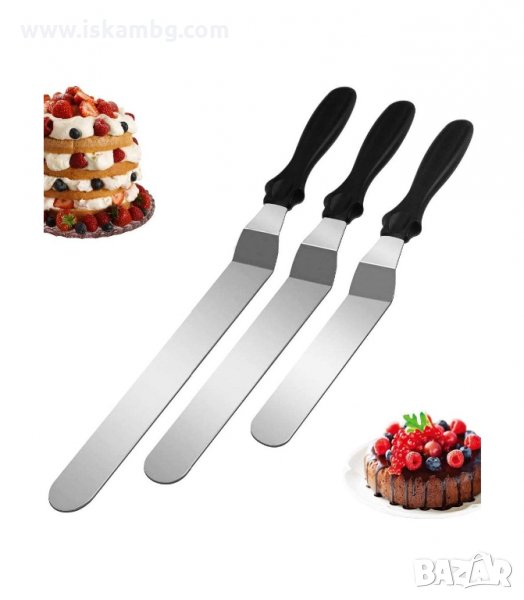СЛАДКАРСКА ШПАТУЛА ЗА ЗАГЛАЖДАНЕ И РАЗМАЗВАНЕ - код 3140, снимка 1