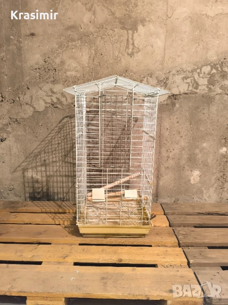 Продавам 1 клетка за папагал и една бонус при закупуването и. , снимка 1