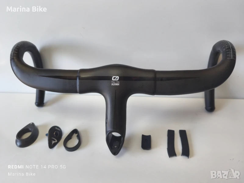 Интегрирано карбоново шосейно кормило Pinarello MOST Talon Aero, снимка 1