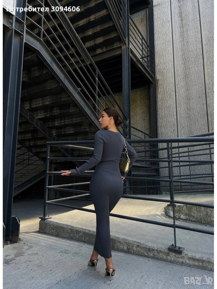 Стилна и секси дамска рокля, снимка 1