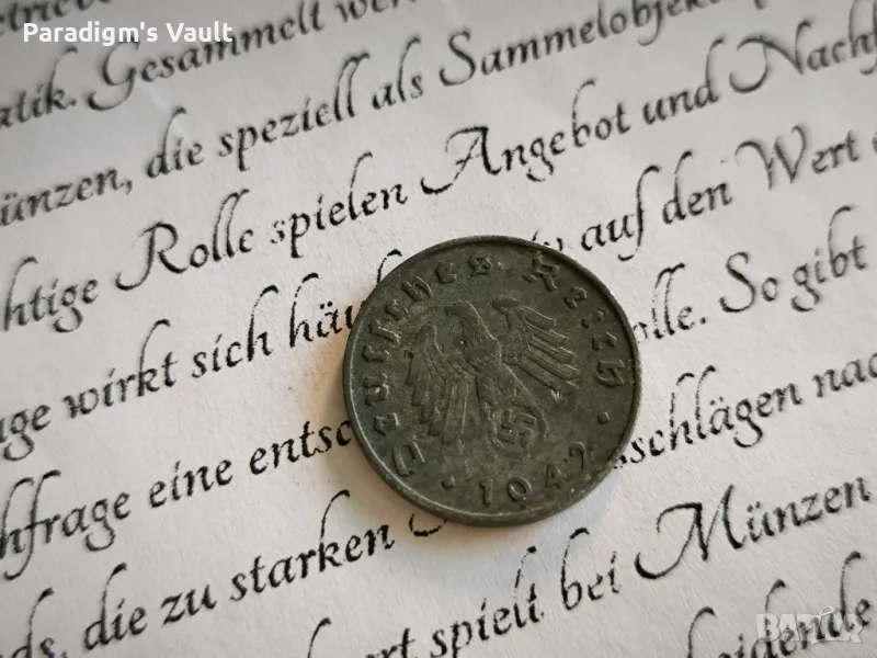 Монета - Трети райх -Германия - 10 пфенига | 1942г.; серия А, снимка 1