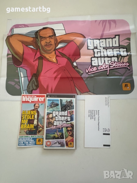 Grand Theft Auto Vice City Stories за PSP, снимка 1