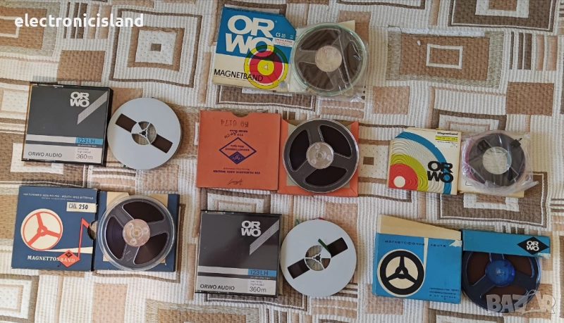 Ролки за магнетофон ORWO - различни видове, снимка 1