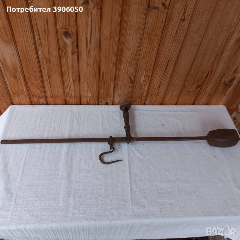 Рядък старинен кантар, снимка 1