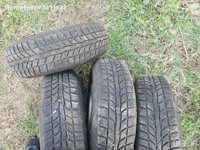 4 БР.ЗИМНИ ГУМИ 205/70/15 зо HONDA CR-V 1КОМПЛЕКТ С ДЖАНТИТЕ ЗА HONDA CR-V 1, снимка 1