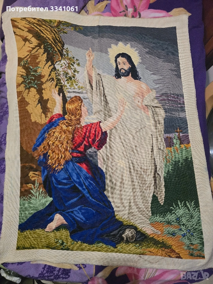 Гоблен,,Възкресение,,, снимка 1