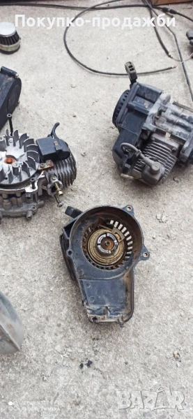 Части за 49кубика atv pocket bike пистов мотор кросов мотор двигатели карбуратора и други, снимка 1