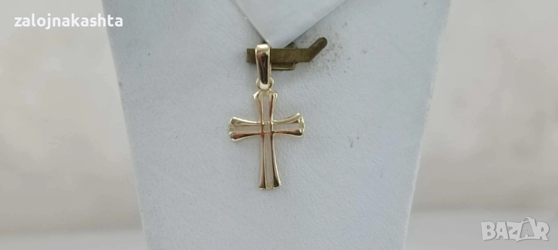 Нов Златен кръст-0,70гр/14кр, снимка 1