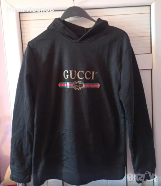 Оригинална фланела с качулка Gucci, снимка 1
