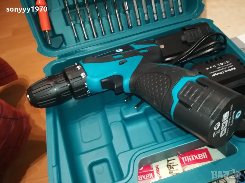 ВИНТОВЕРТ С 2 БАТЕРИИ ЗАРЯДНО И ИНСТРУМЕНТИ 2703251715, снимка 1