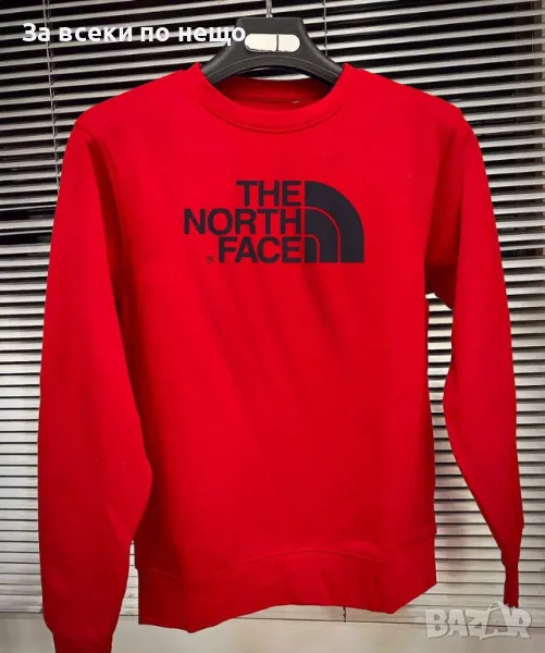 Унисекс блуза✅Дамска червена блуза The North Face✅ Мъжка червена блуза Дъ Норт Фейс Код LFS154, снимка 1