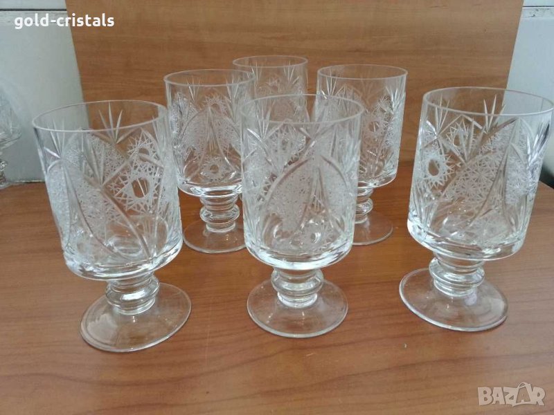 Ретро кристални чаши , снимка 1
