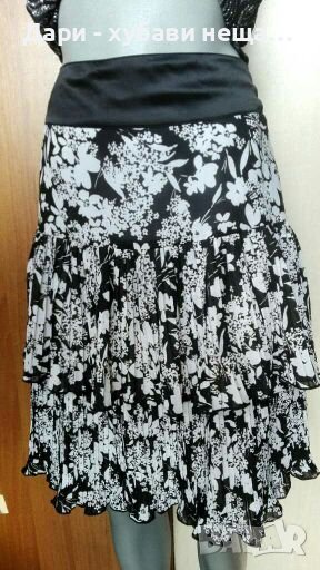 Пола солей волани, с акцент от сатен🍀❤ М р-р❤🍀арт.4313, снимка 1