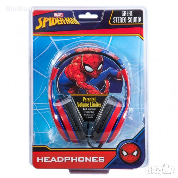 Детски слушалки SPIDER-MAN / MARVEL / Headphones, снимка 1
