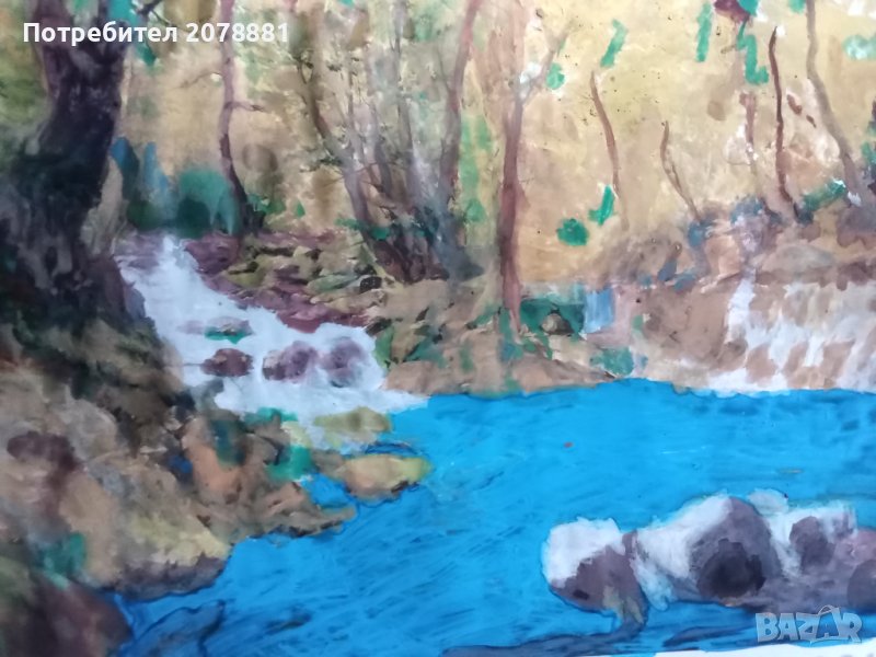 Ръчно рисувана картина , снимка 1