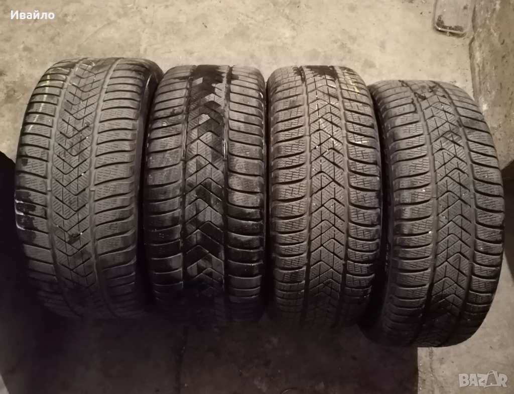 Продавам 4 броя Зимни гуми спорт пакет 275.35.19 и 245.40.19 Pireli дот 2023, снимка 1