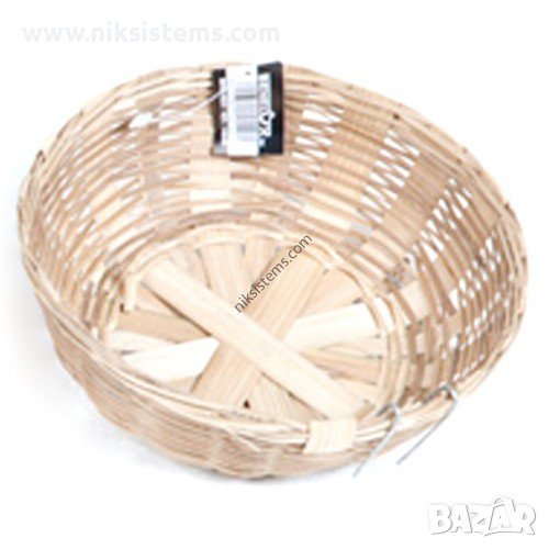 Плетено гнездо за Птици, гълъби, гугутки и други Ø 195 мм. - Арт. №: 14549, снимка 1