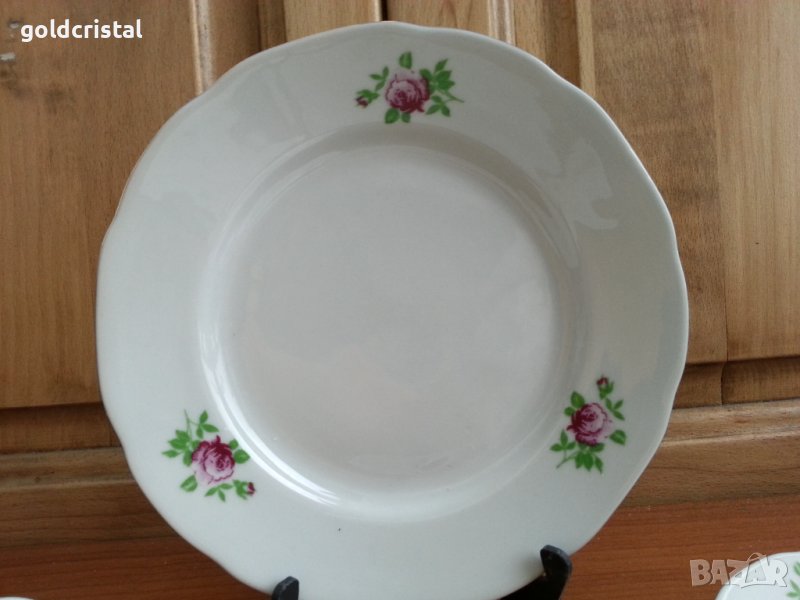 Стар български порцелан чинии , снимка 1